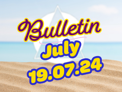 Bulletin July 19th